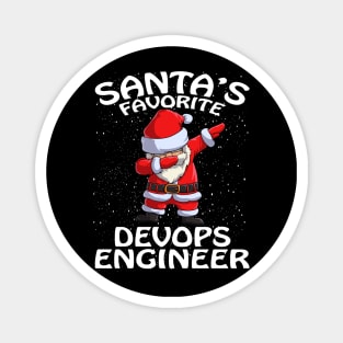 Santas Favorite Devops Engineer Christmas Magnet